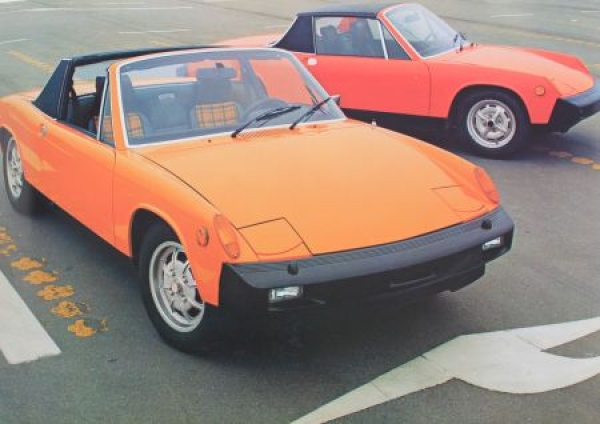 Porsche 914  2 Liter Modelprogram 1974 Carbrochure (1183)